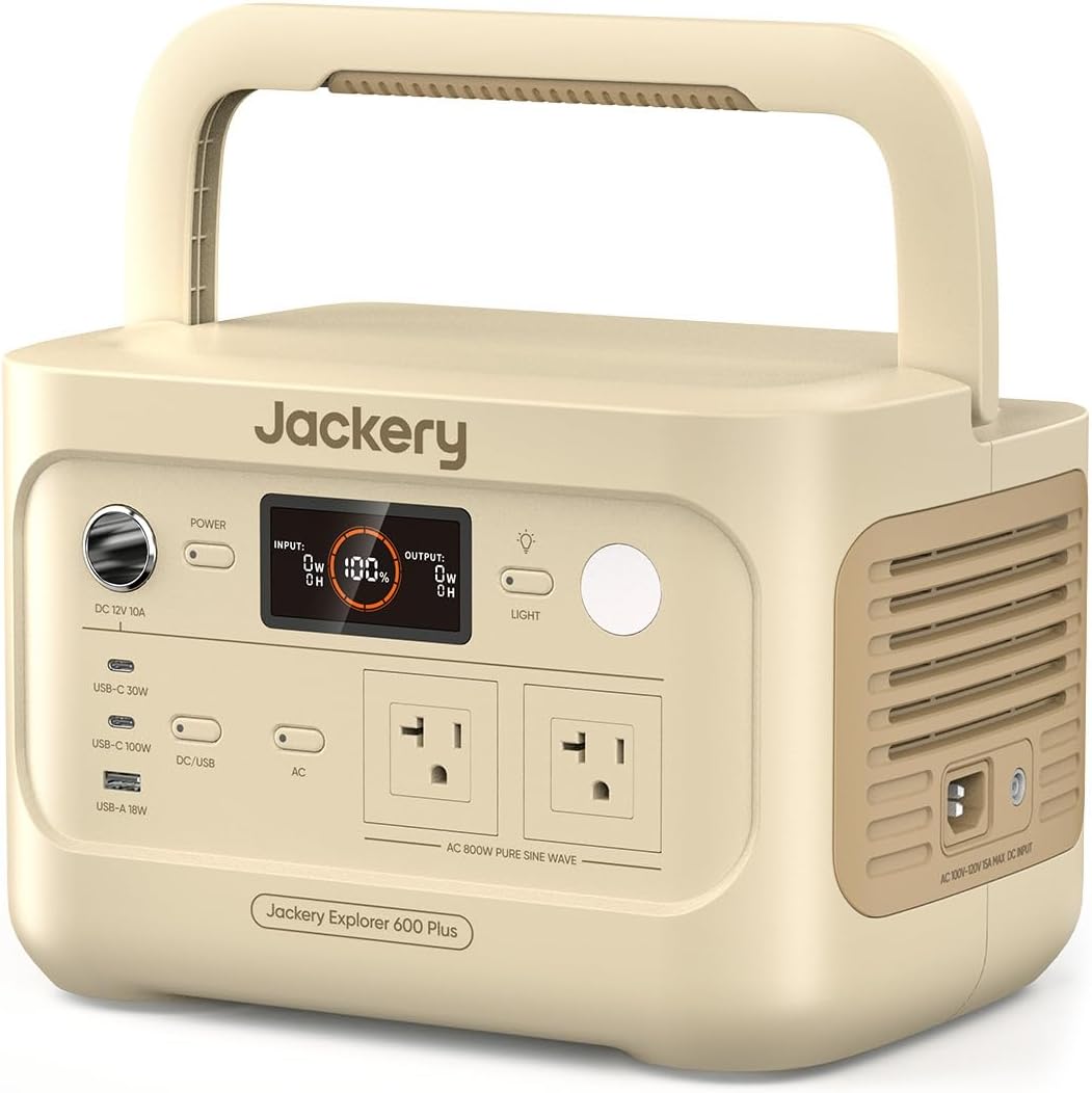 Jackery_ポータブル電源 600 Plus_製品画像